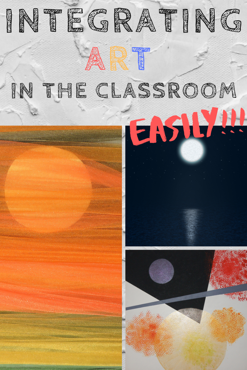 Integrating Art Into the Classroom… EASILY!!